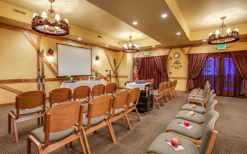 The Bavarian Lodge in Leavenworth Washington has great meeting spaces for any event